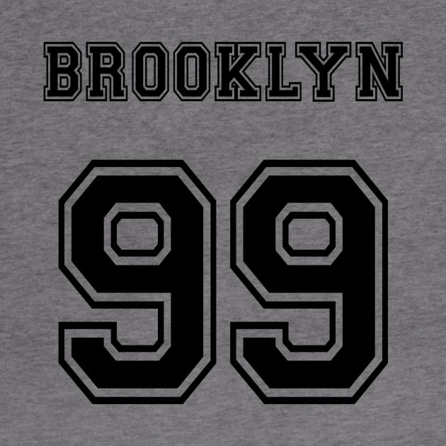 Brooklyn 99 Jersey w/ badge on front (Light colored shirts) by opiester